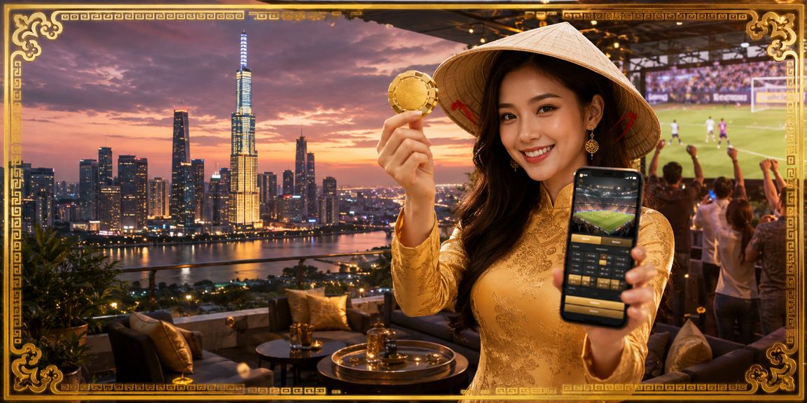 Khung cảnh casino trực tuyến Việt Nam minh họa thông tin giao dịch VND